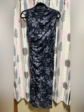 Black and Gray Floral dress and more